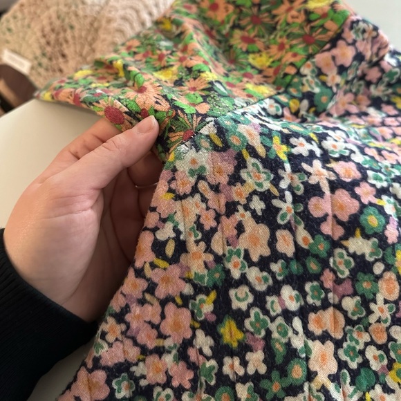 Anthropologie Conditions Apply Felicity Floral Print Quilted Hoodie 3X - Picture 6 of 7